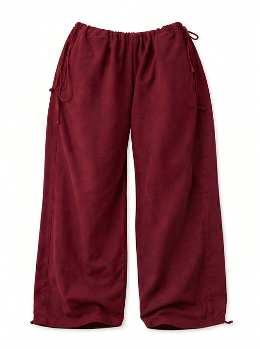 Drape Pants — Cherry