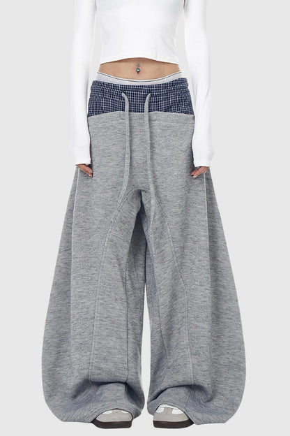 Emmaline Deconstruct Grid Pants
