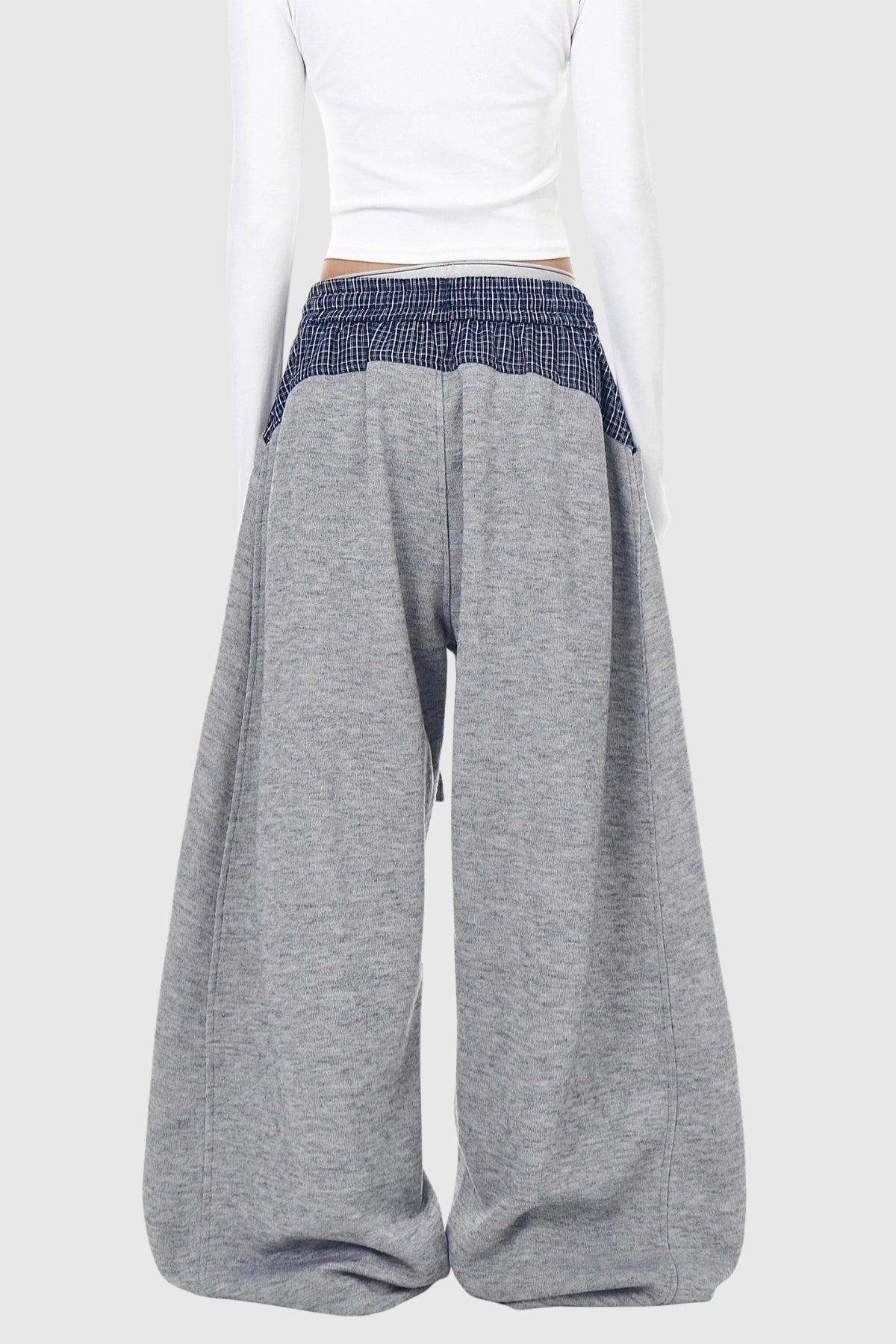 Emmaline Deconstruct Grid Pants
