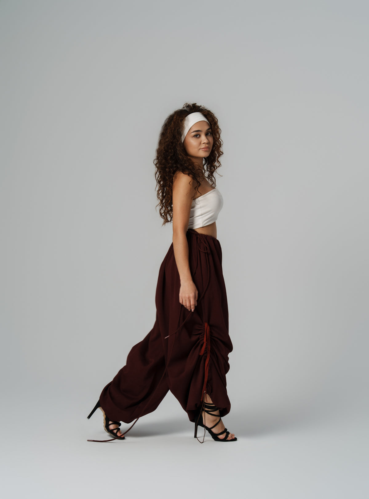 Infinity Pant Burgundy | color:Burgundy