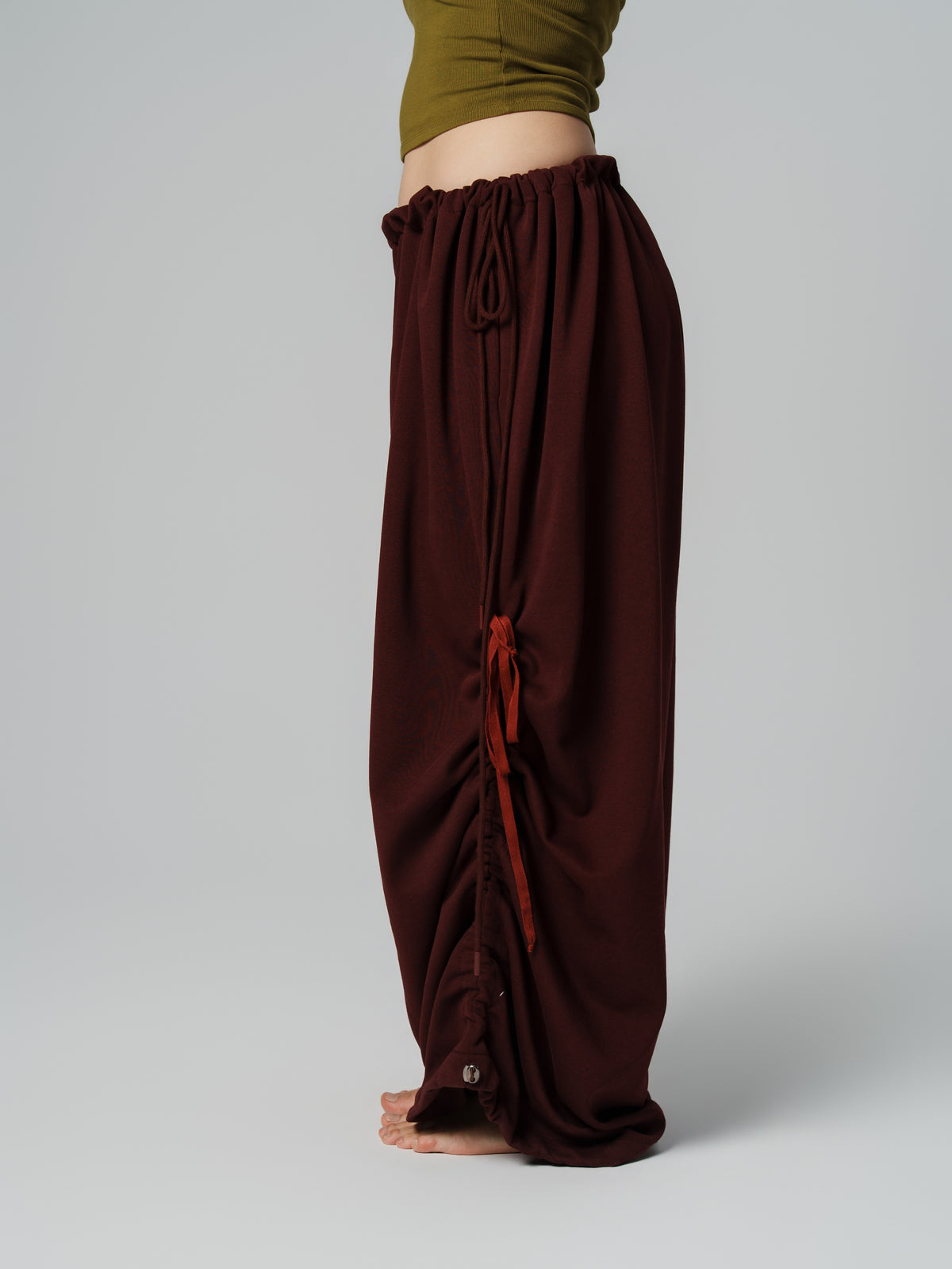 Infinity Pant Burgundy | color:Burgundy