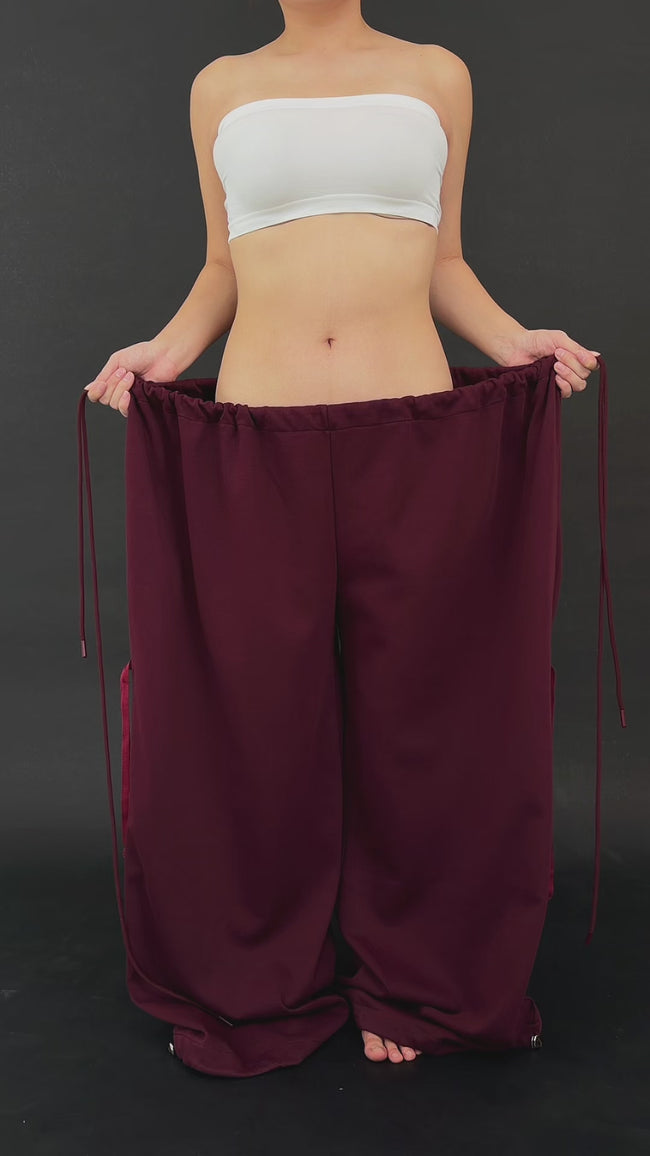 Infinity Pant Burgundy | color:Burgundy